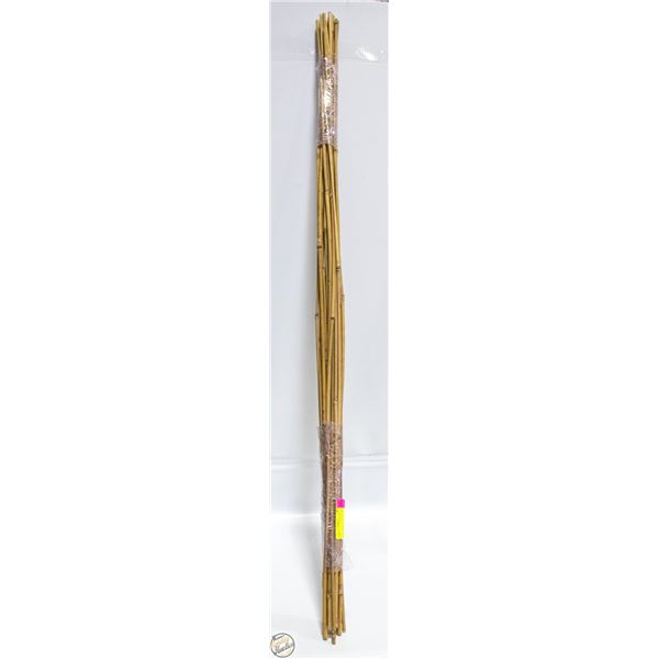 20 PER PKG 4’ BAMBOO PLANT STAKES