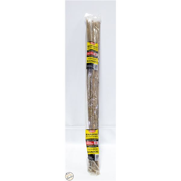 15 PER PKG 3’ BAMBOO PLANT STAKES