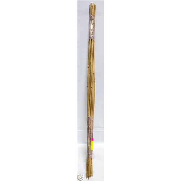 20 PER PKG 4’ BAMBOO PLANT STAKES