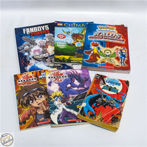 KID’S BOOKS – POKEMON BAKUGAN LEGO