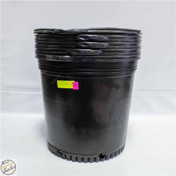 NEW 5 @ 15 GALLON NURSERY POT