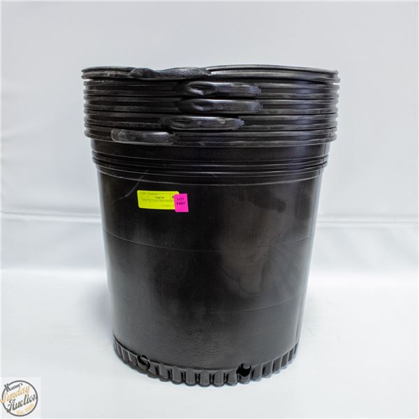 NEW 5 @ 15 GALLON NURSERY POT
