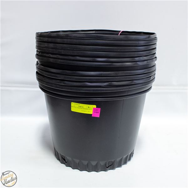 NEW 10 @ 5 GALLON NURSERY POT