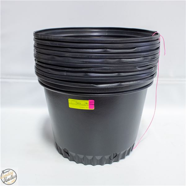 NEW 10 @ 5 GALLON NURSERY POT