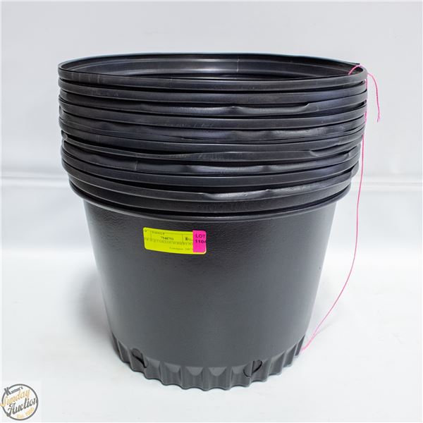 NEW 10 @ 5 GALLON NURSERY POT