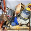 Image 1 : PALLET OF ASSORTED SHOP TOOLS