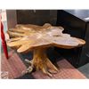 Image 1 : WOOD STUMP LIVE EDGE END TABLE H-17.5"