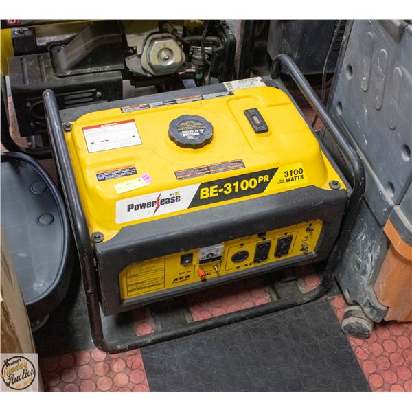 POWER EASE 3100 WATTS GENERATOR BE-3100PR