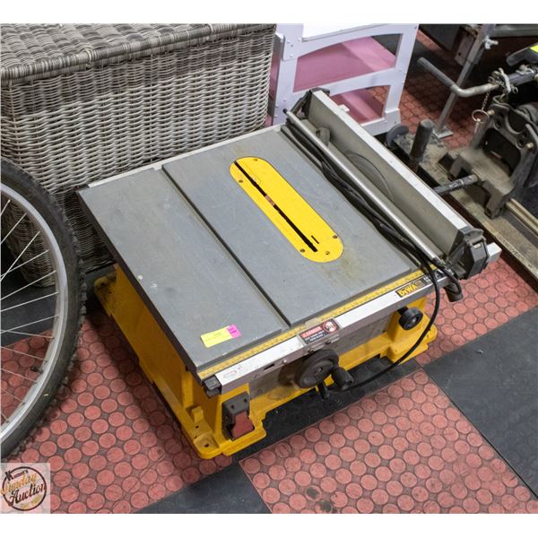 DEWALT TABLE SAW