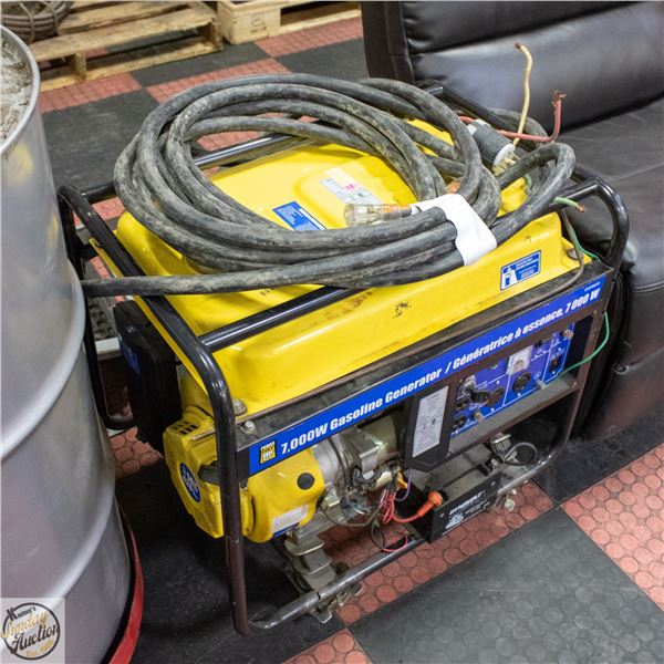 7000W GENERATOR W/30 AMP 230V CORD