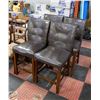 Image 1 : 4 CHAIRS (SEAT HEIGHT IS 25")