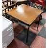 Image 1 : VINTAGE SEWING MACHINE TABLE H-27.5" W-30" L-30"
