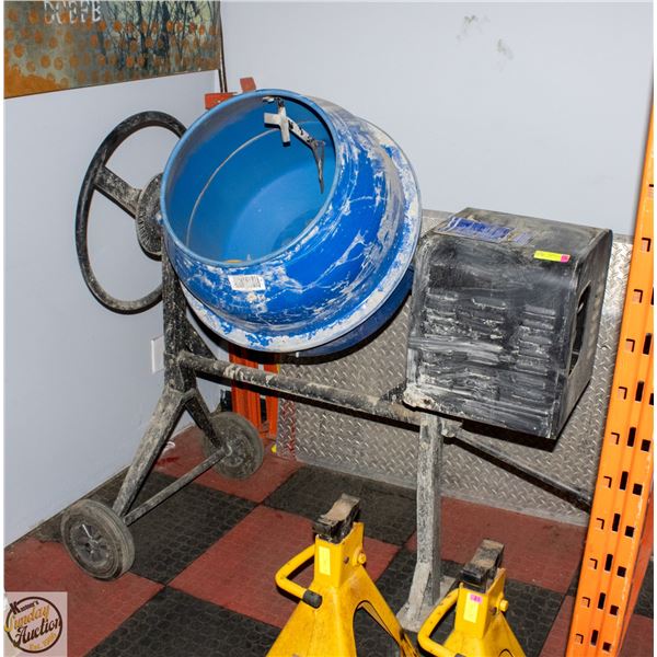 POWERFIST 3.5 CUFT GAS POWERED CONCRETE MIXER