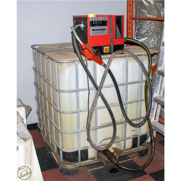 JYB60 DIESEL TRANSFER PUMP WITH 1000 GALLON TANK