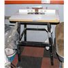 Image 1 : ROUTER TABLE ON STAND