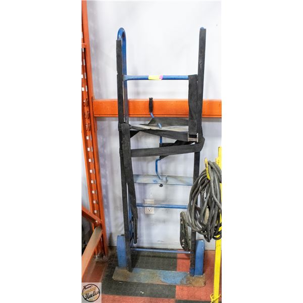 BLUE APPLIANCE DOLLY WITH STRAPS