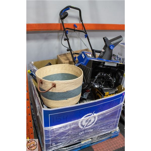 PALLET OF STORE RETURNS