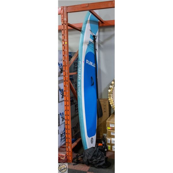 NEW STAND UP PADDLE BOARD IN BOX W/PUMP+BAG