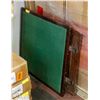 Image 1 : FOLDING LEG FELTED TOP CARD TABLE