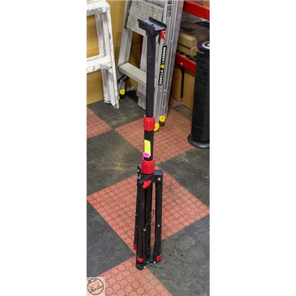 HUSKY UNIVERSAL TELESCOPING TRI-POD USED TO