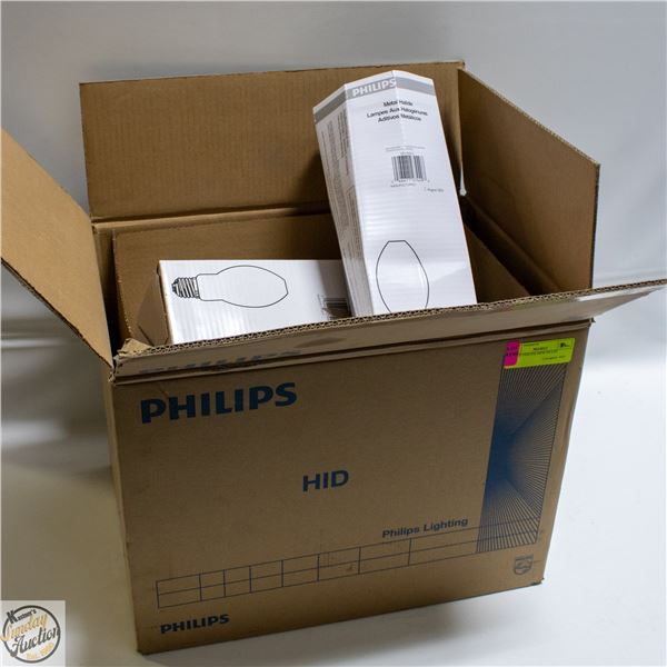 BOX OF PHILIPS 400W BULBS