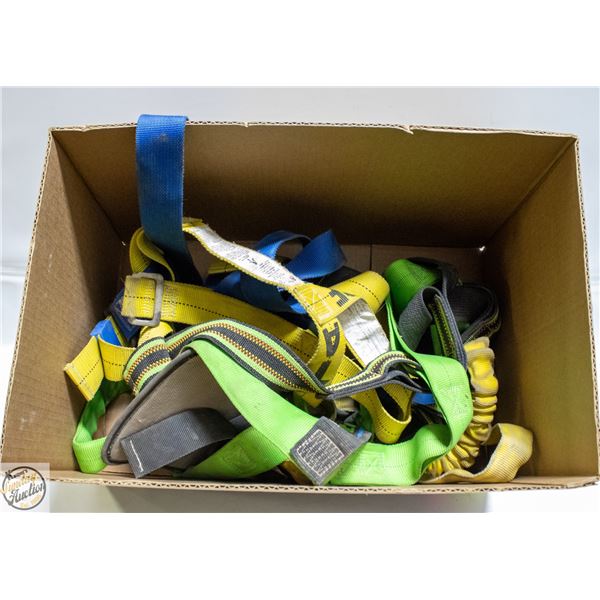 BOX OF FALL ARREST GEAR