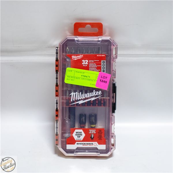 MILWAUKEE 32PCS IMPACT DRIVER BIT SET