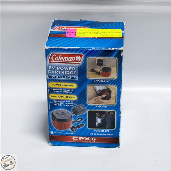 NEW IN BOX COLEMAN 6V POWER