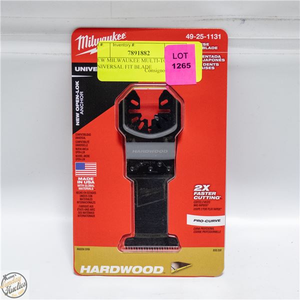 NEW MILWAUKEE MULTI-TOOL UNIVERSAL FIT BLADE