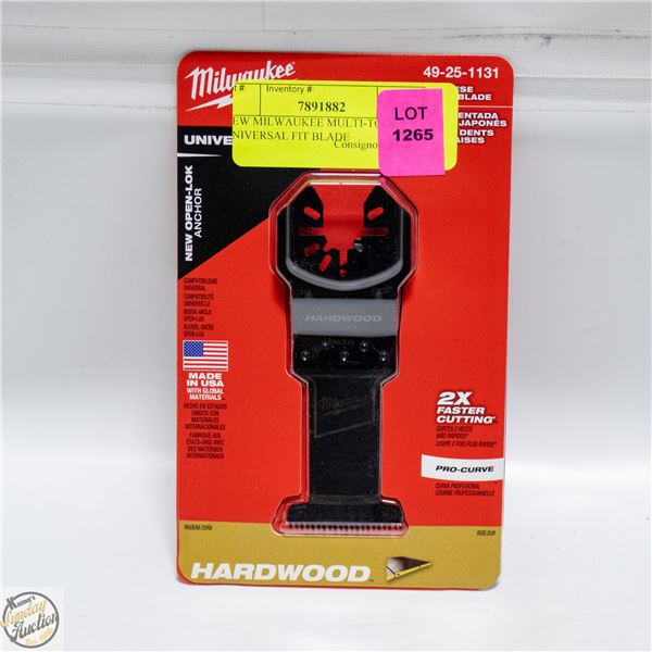 NEW MILWAUKEE MULTI-TOOL UNIVERSAL FIT BLADE