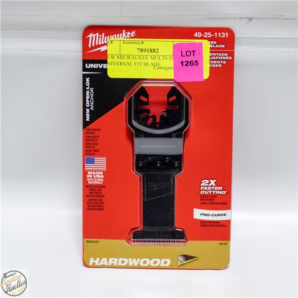 NEW MILWAUKEE MULTI-TOOL UNIVERSAL FIT BLADE