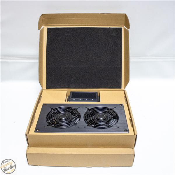 2 BOXES OF AIRTITANT SERIES WALL FAN SYSTEMS
