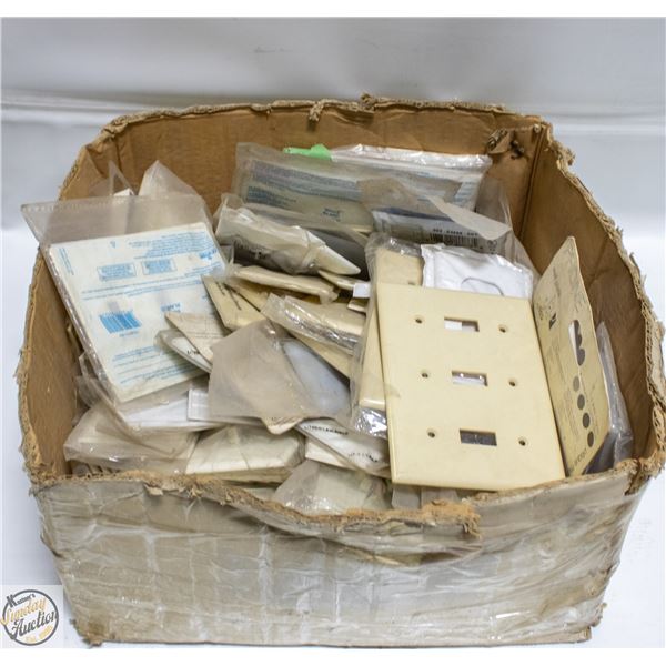 BOX OF WALL PLATES
