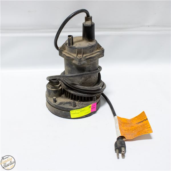 SUMP PUMP