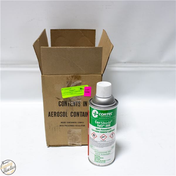 6 CANS OF CORTEC CORROSION INHIBITOR LUBRICANT