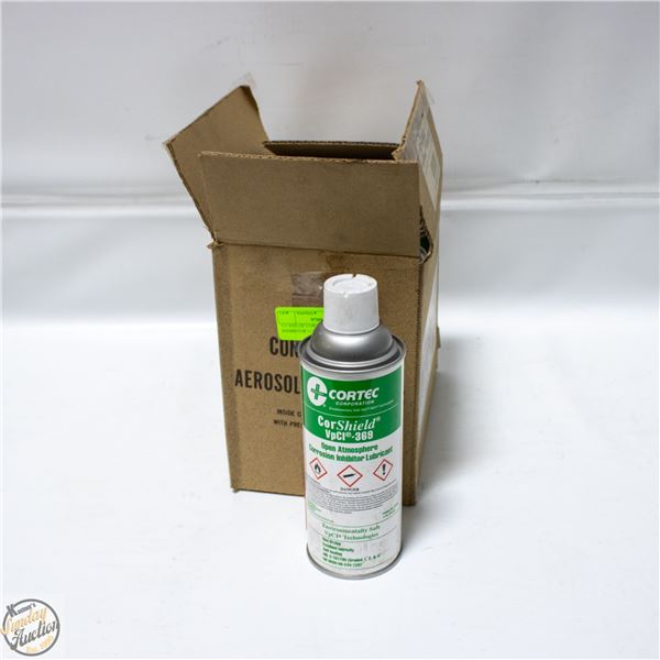 5 CANS OF CORTEC CORROSION INHIBITOR LUBRICANT