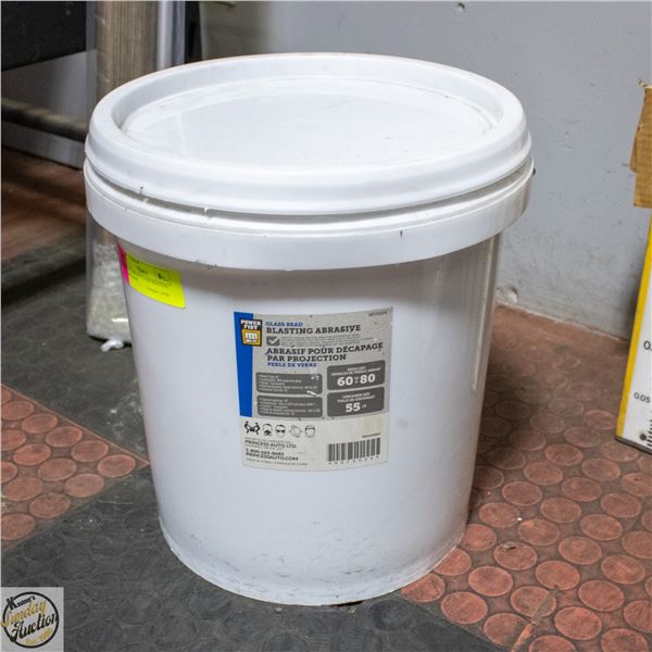 GLASS ABRASIVE SAND BLASTING BEADS 60-80