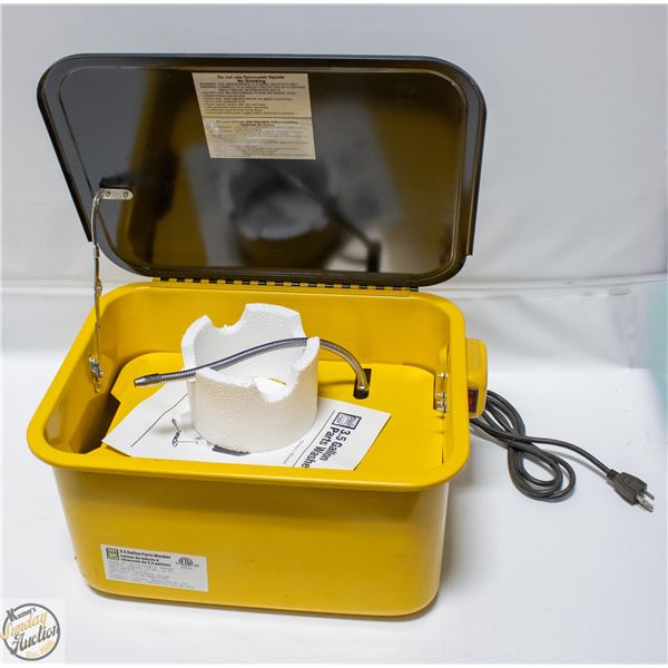 UNUSED 3.5 GALLON PARTS WASHER