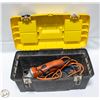 Image 1 : TOOLBOX WITH BLACK AND DECKER ANGLE GRINDER WITH