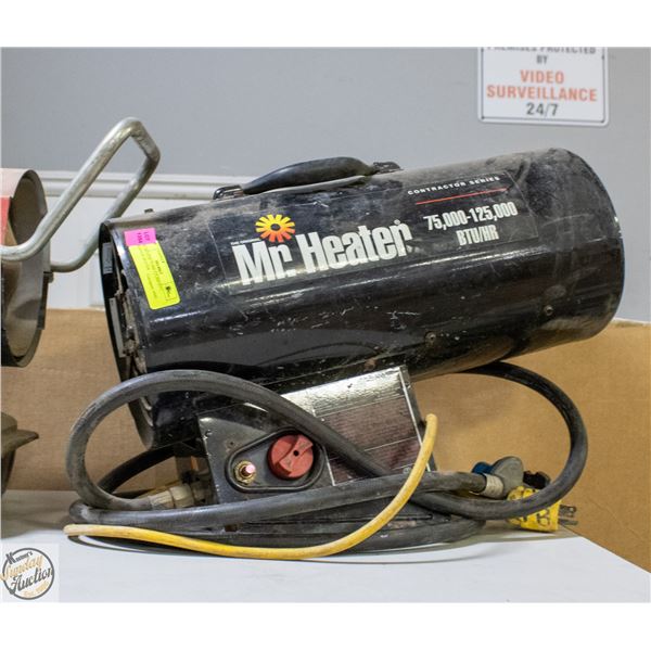 MR. HEATER 75,000-125,000 BTU PROPANE HEATER