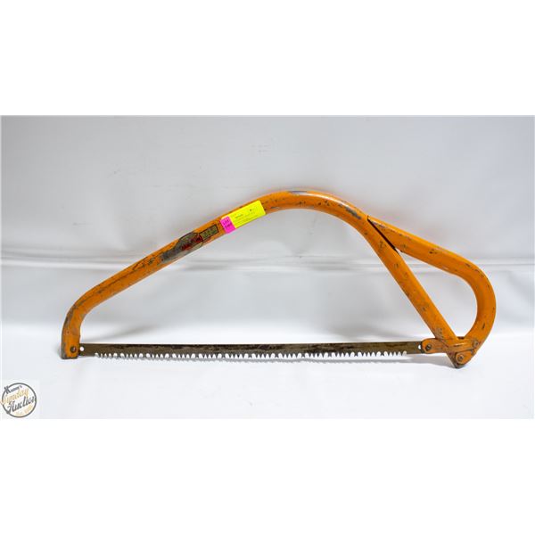 BOW SAW CHAMPION STEEL 24"L BLADE MADE IN CANADA