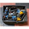 Image 1 : BIN OF SIDING TOOLS- NEEDS TO BE SERVICED/REPAIRS
