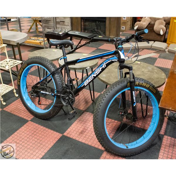 BENSHI CLASSIC SUPER FAT TIRE MOUNTAIN BIKE 21SPD