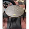 Image 1 : ROUND END TABLE H-22" DIAMETER-20"