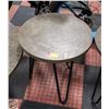 Image 1 : ROUND END TABLE H-22" DIAMETER-20"