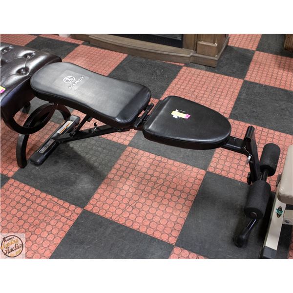 BLACK MARCY WEIGHT LIFTING BENCH