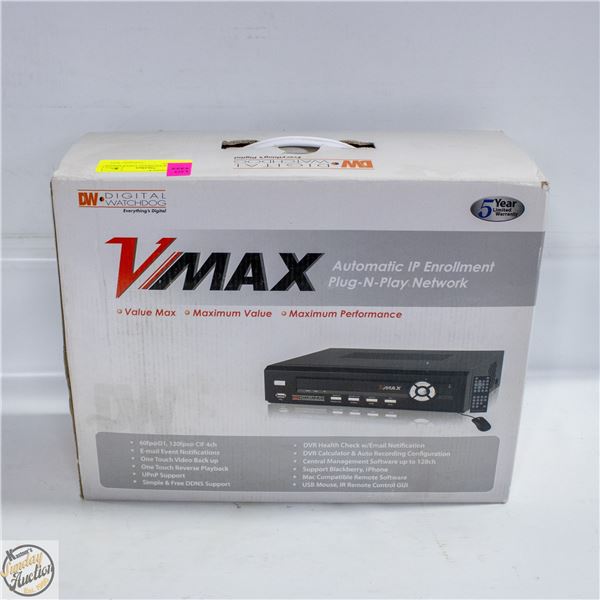 DIGITAL WATCHDOG VMAX SERIES 4-CHANNEL
