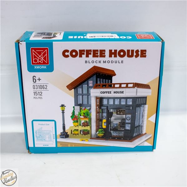 COFFEE HOUSE BLOCK MODULE (LEGO LIKE) 1512PCS