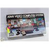 Image 1 : ATARI VIDEO COMPUTER GAMING SYSTEM IN BOX (BOX IS