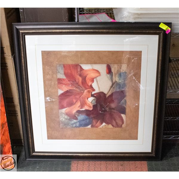 LARGE PAINTING - 'RED LILIES'
